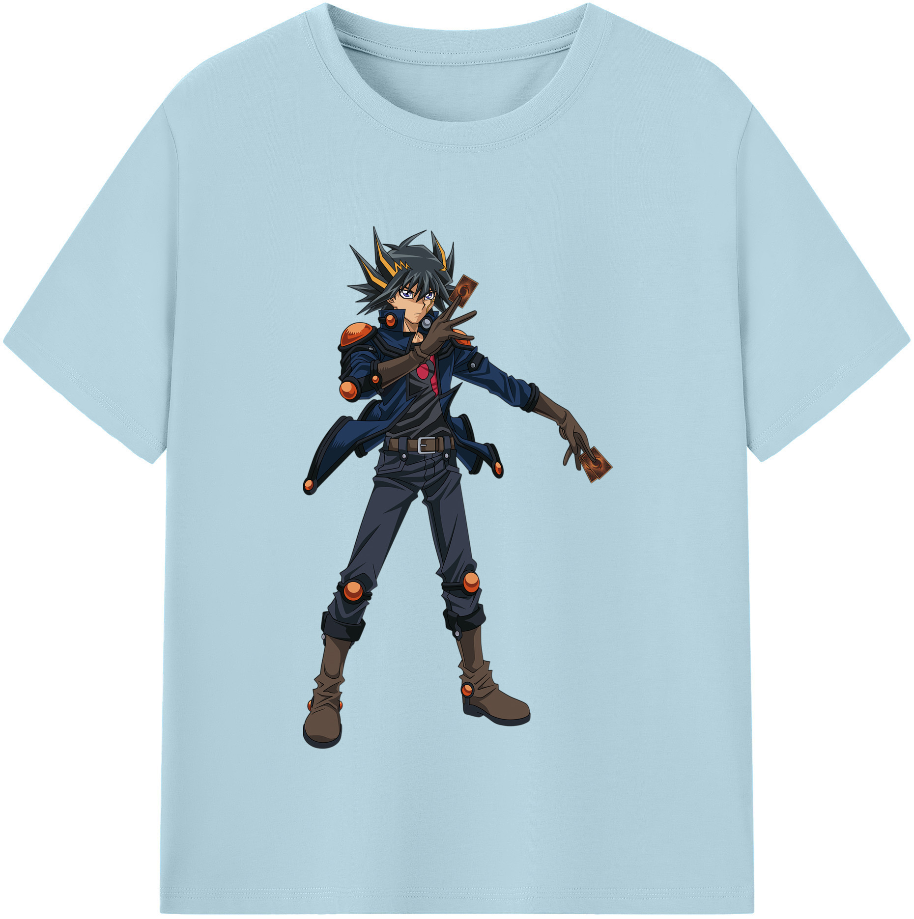 （画像用） 遊☆戯☆王 Yu-Gi-Oh! 綿100％半袖Tシャツ（フロントプリント）